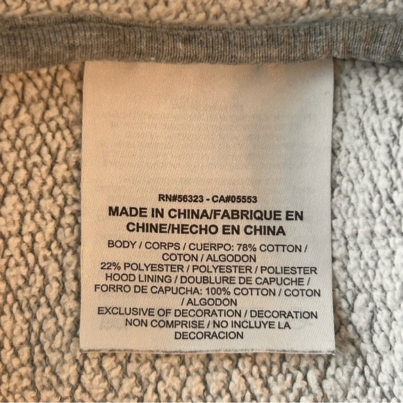 Jordan Zip Up Hoodie Grey Size Small - Picture 5 of 5